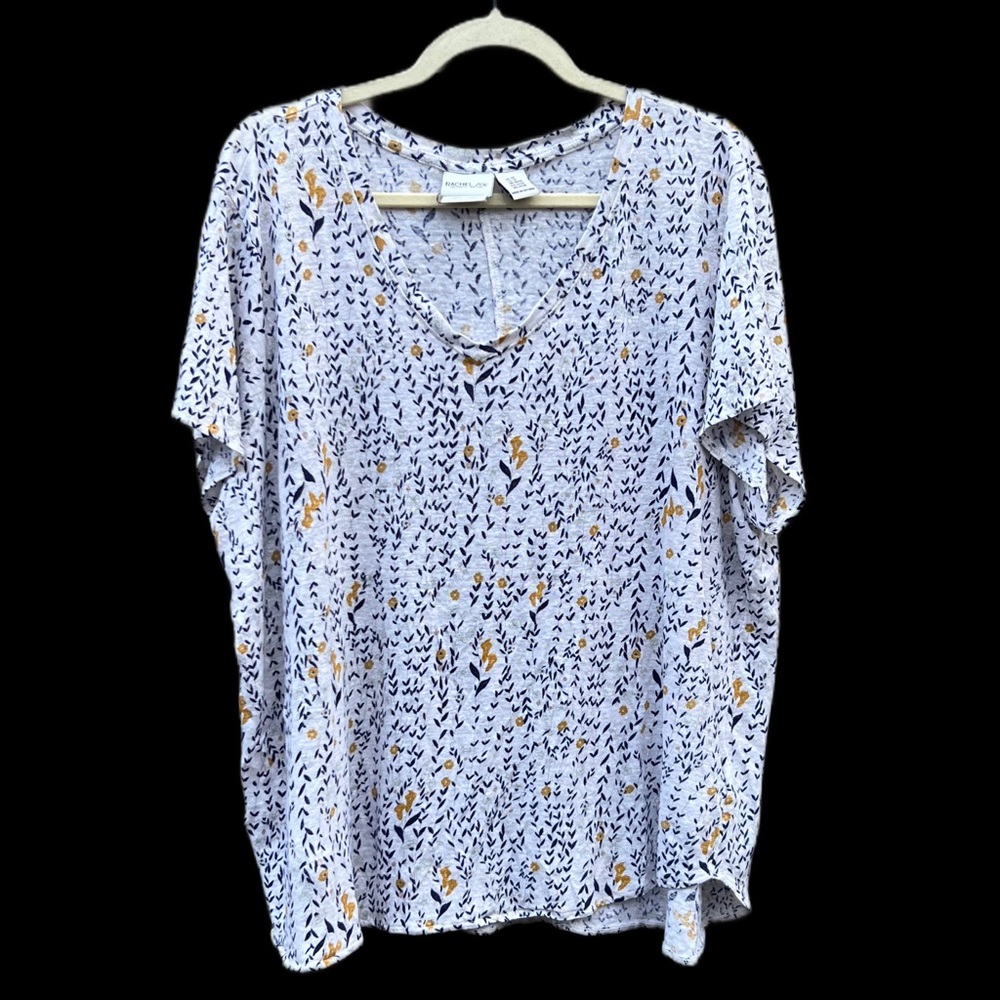 Rachel Zoe Top 100% Linen 3x